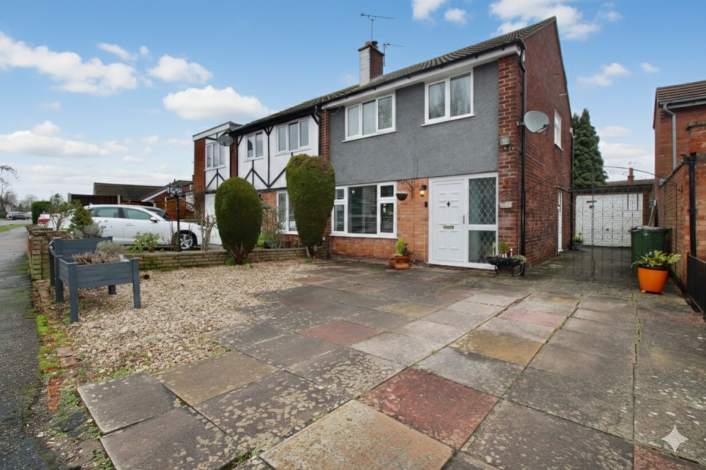 3-bed semi-detached on Rushmere Walk, Leicester Forest East, LE3, £250,000