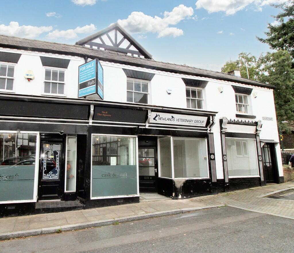 2-bed apartment on 6 B The Square, Church Stretton, Shropshire, SY6, £140,000