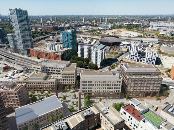Chimney Walk aerial view