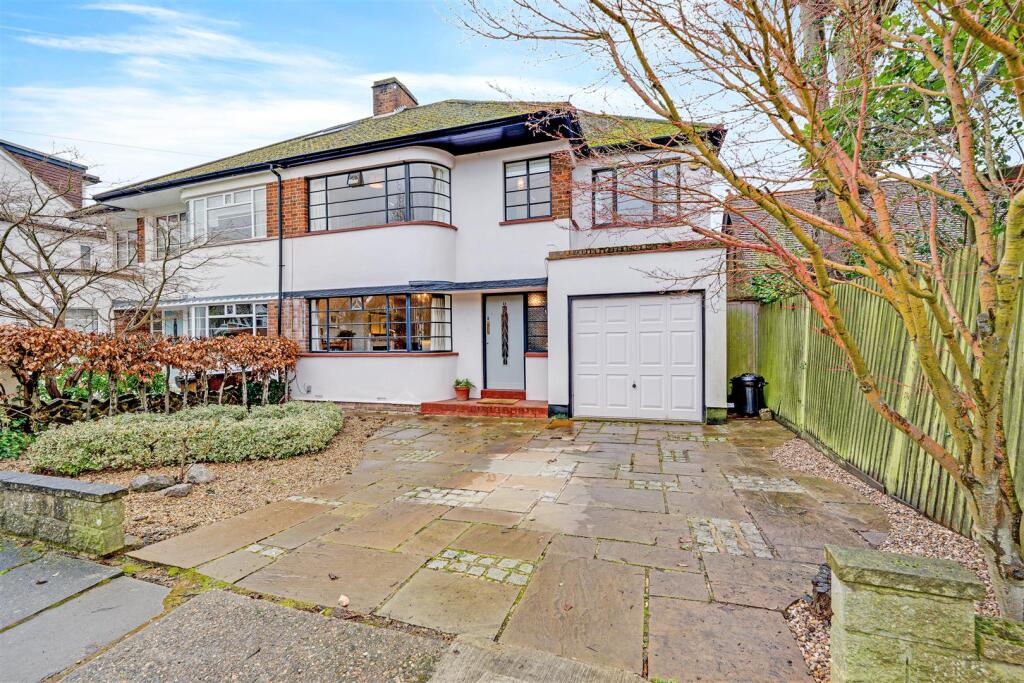 4-bed semi-detached on Sherwood Road, Hampton Hill, £1,300,000