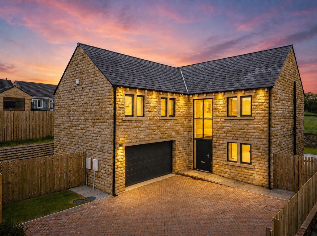 5-bed detached on Croft View, Bluebell Meadows, Off Wesley Avenue, Netherthong, Holmfirth, HD9, £820,000