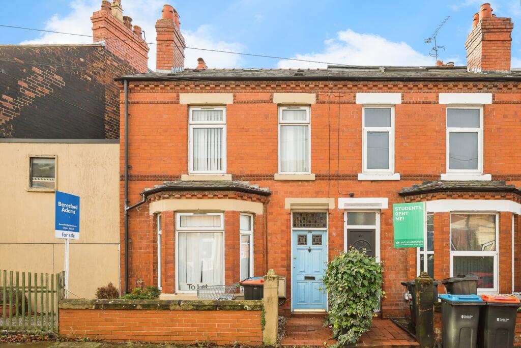 4-bed terraced on Gladstone Road, Chester, Cheshire, CH1, £260,000