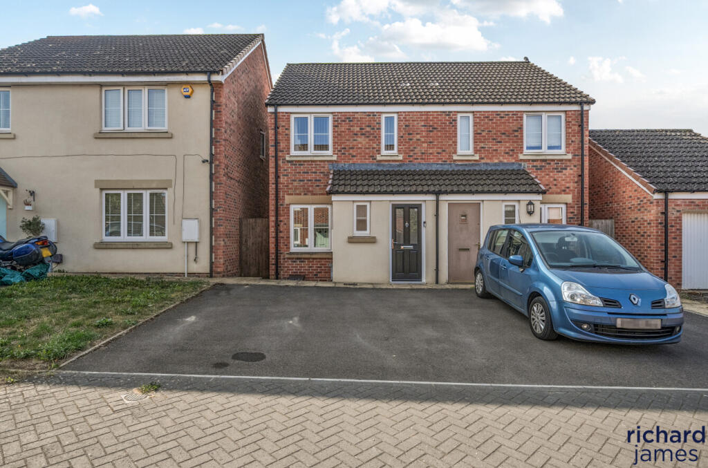 2-bed semi-detached on Stowell Road, Coate, Swindon, SN3, £260,000