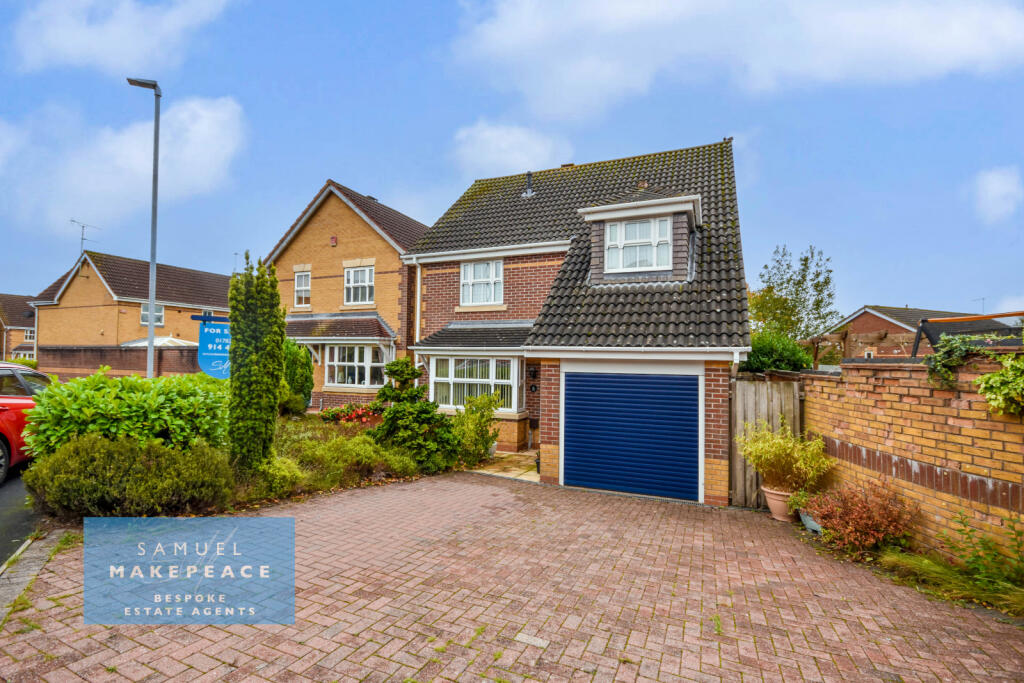 4-bed detached on Lark Avenue, Kidsgrove, Stoke-on-Trent, £280,000
