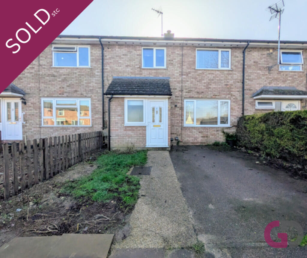 3-bed terraced on Oakes Road, Bury St. Edmunds, £250,000