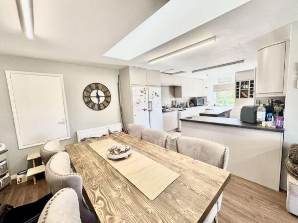 Apartment dining area