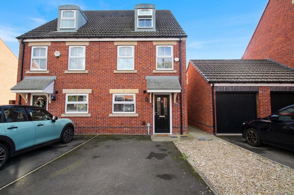 3-bed semi-detached on Cherryfield Drive, Middlesbrough, TS5, £214,950