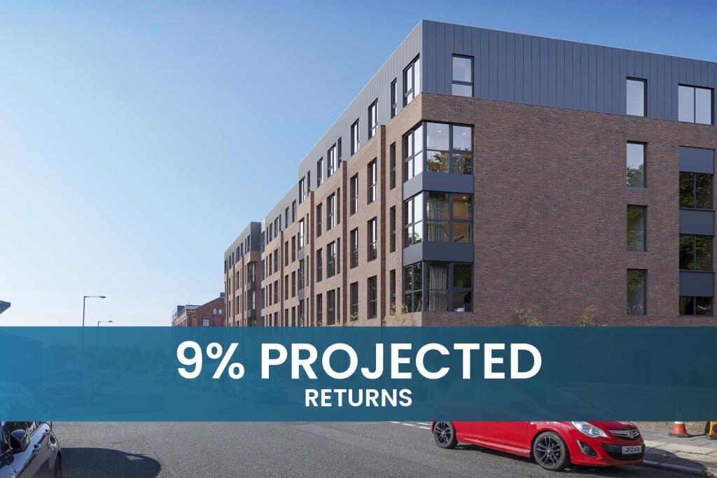 1-bed flat on 9% Projected Returns | Fox & Foundry, Central Liverpool – Designer 1 Bed, Ready-Made Investment, £250,000