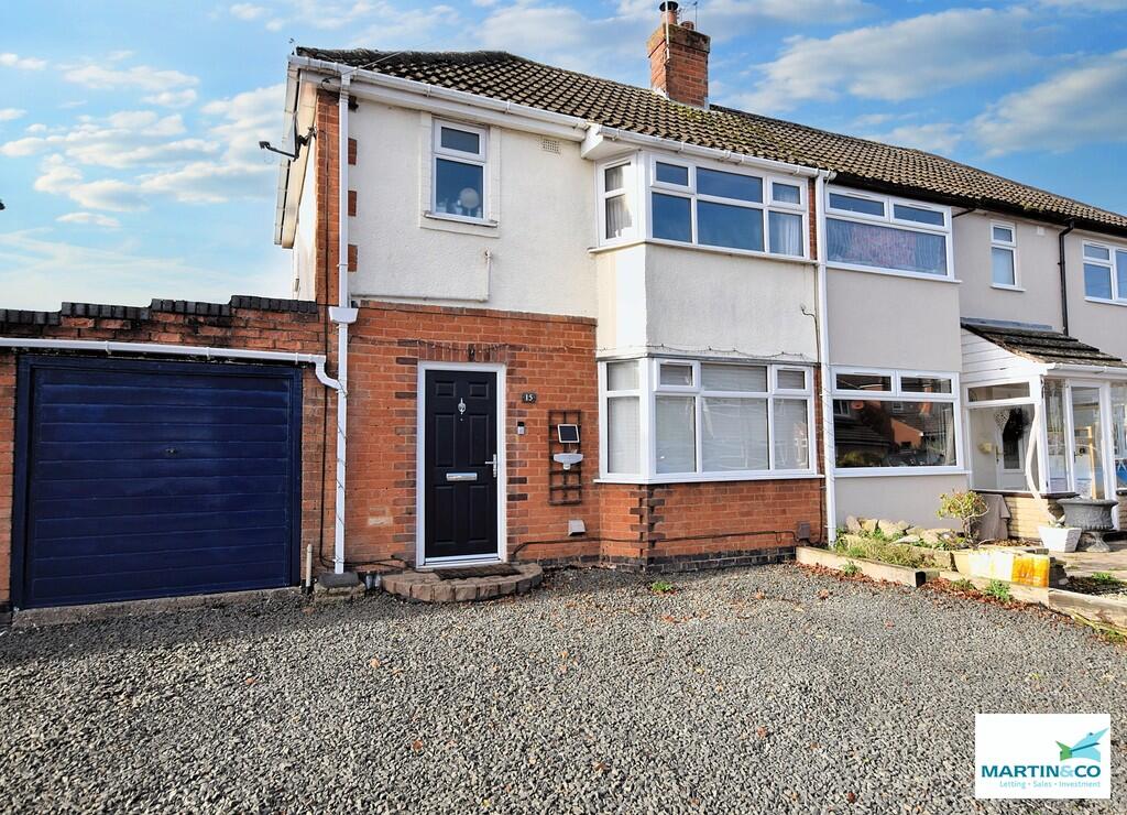 2-bed semi-detached on Sandringham Avenue, Earl Shilton, £200,000
