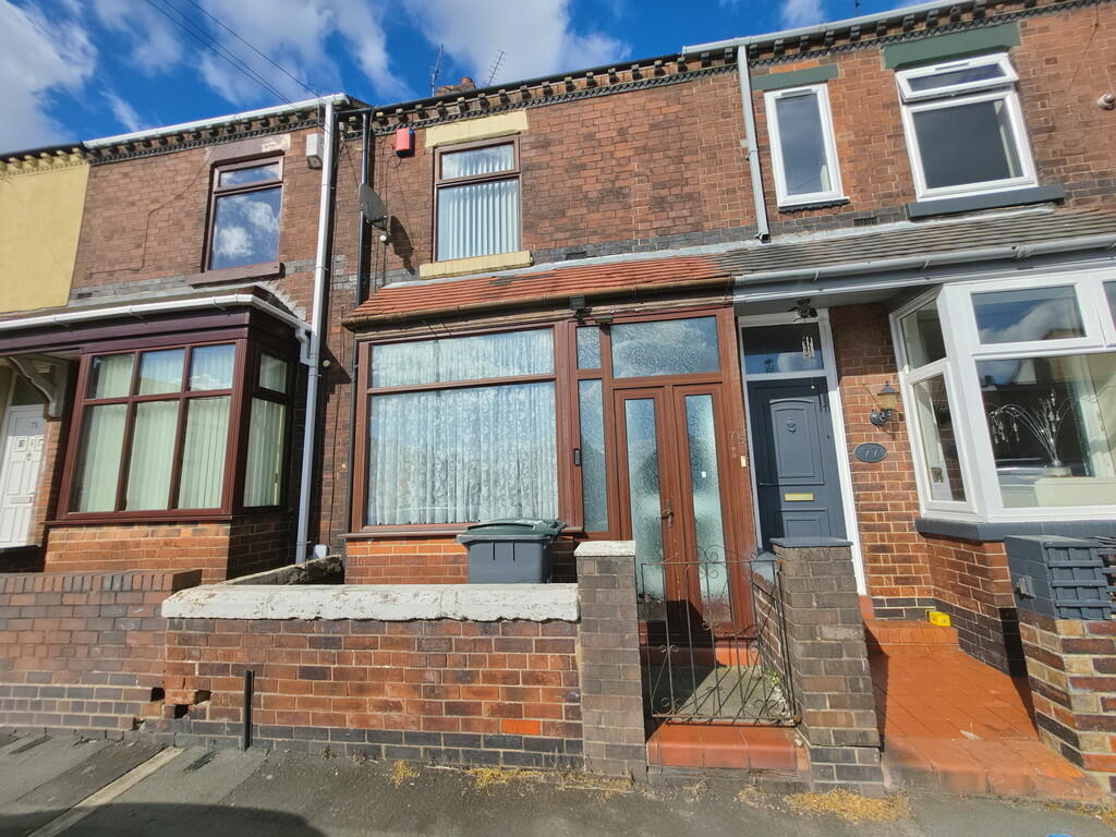 2-bed terraced on Gordon Street, Burslem, Stoke-on-Trent, £109,950