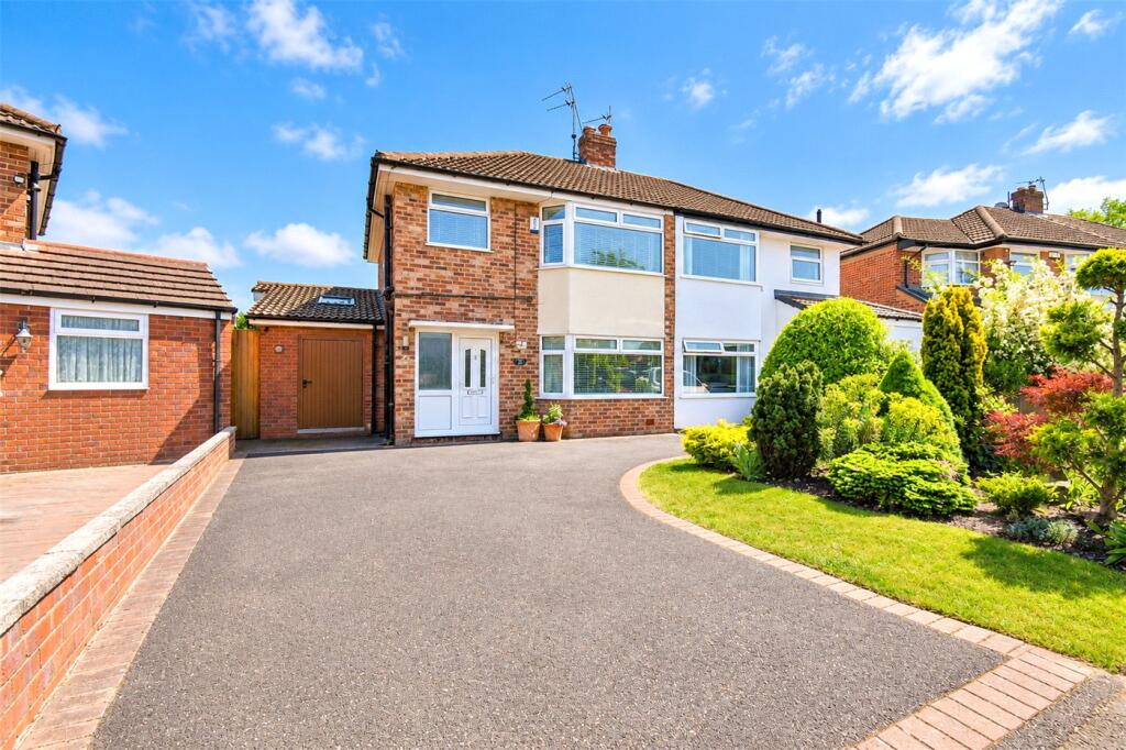 4-bed semi-detached on Meadow Road, Newton, Wirral, £350,000