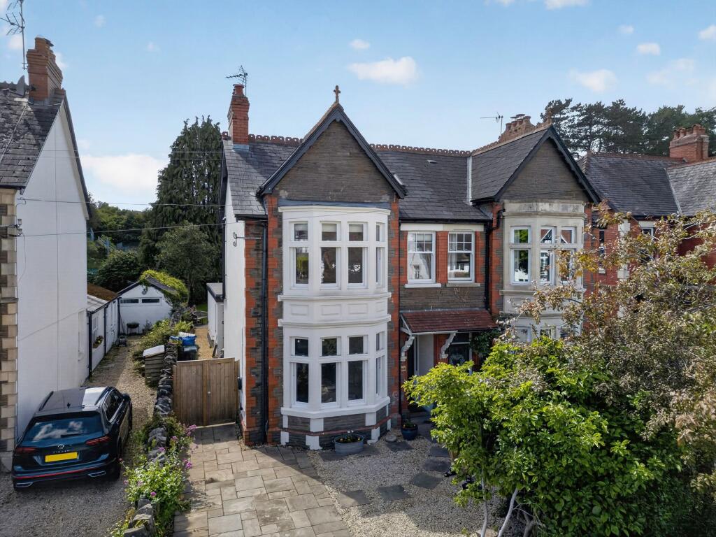 4-bed semi-detached on Heol Isaf Radyr Cardiff CF15 8DZ, £795,000