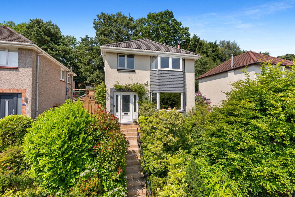 3-bed detached on 77 Morven Road, Bearsden, G61 3BY, £425,000