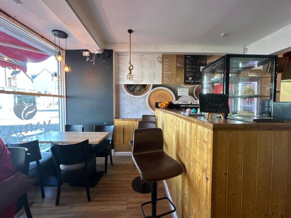 Café / shop front