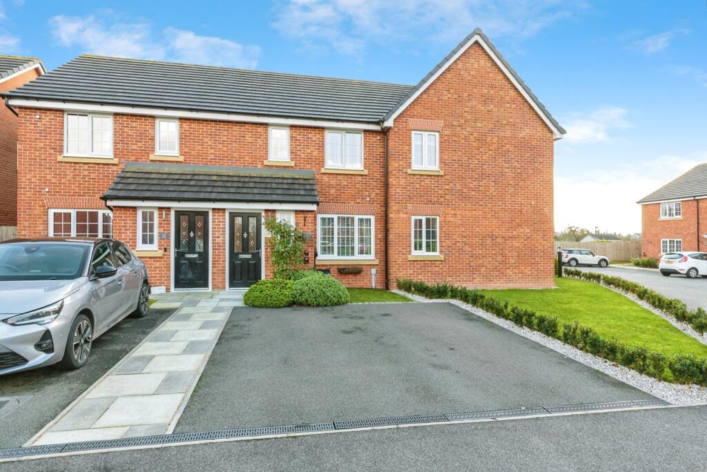 3-bed terraced on The Sidings, Barton, Preston, Lancashire, PR3, £210,000