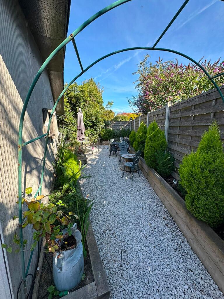 Rear garden available to residents