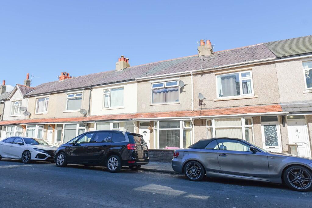 2-bed terraced on Harrington Road, Morecambe, LA3, £96,000