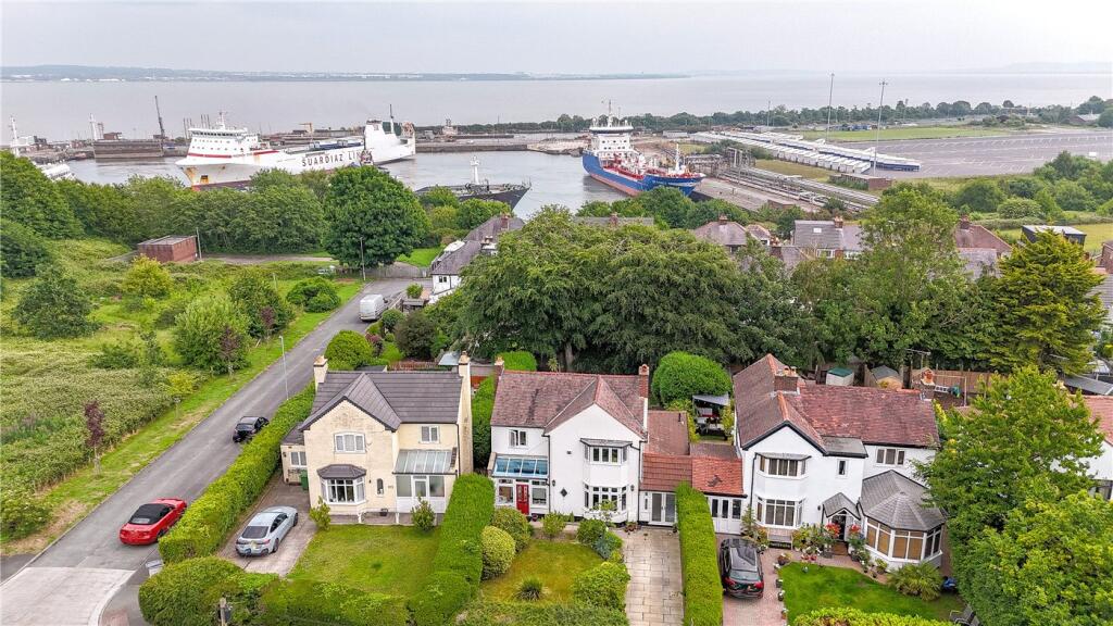 4-bed detached on Ferry Road, Eastham, Wirral, £475,000