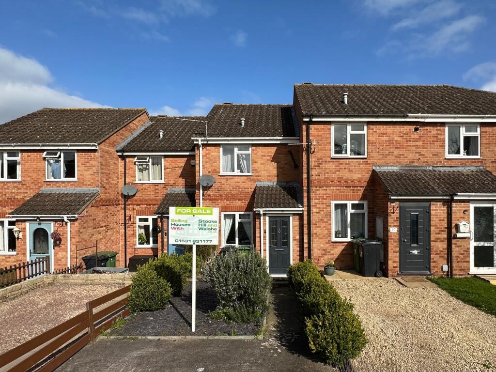 2-bed terraced on Russet Close, Ledbury, HR8, £187,500