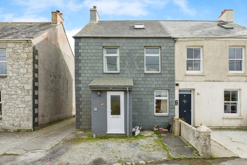 3-bed semi-detached on Trerice Terrace, St. Dennis, St. Austell, Cornwall, PL26, £240,000