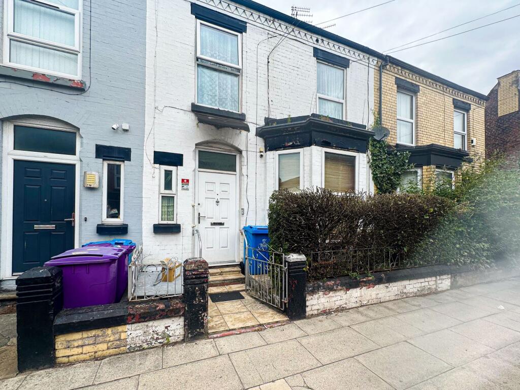 5-bed terraced on Gainsborough Road, Liverpool, L15, £240,000