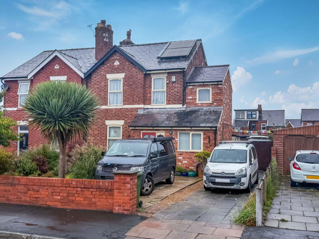 4-bed semi-detached on Shellfield Road, Southport, PR9 9US, £360,000