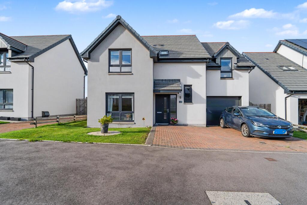 4-bed detached on 37, Seafield Circle, Buckie, Moray, £310,000