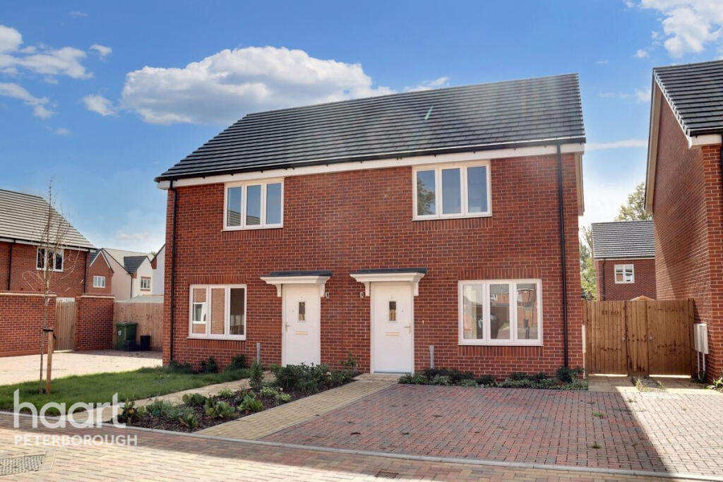2-bed semi-detached on Gloucester Gardens, Peterborough, £68,750