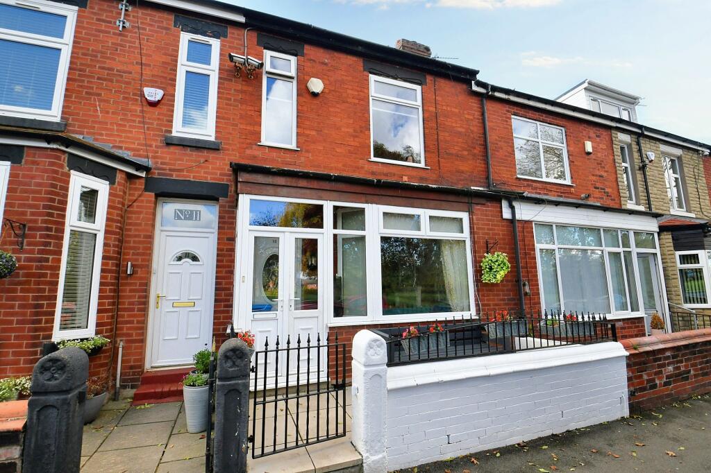 3-bed terraced on Stanley Road, Eccles, M30, £250,000