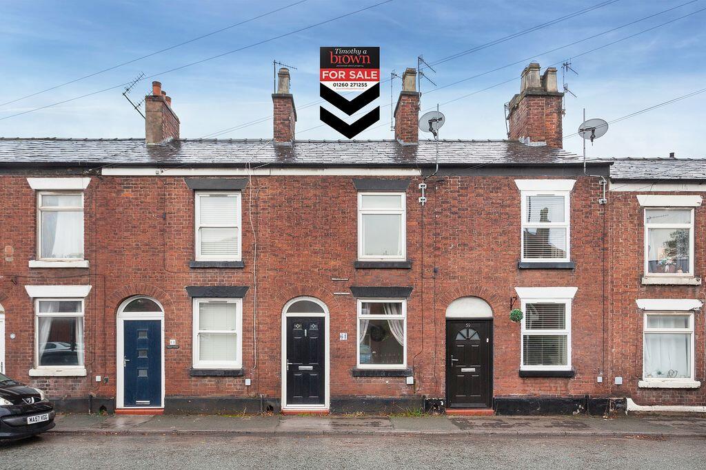 2-bed terraced on Brook Street, Congleton, £145,000