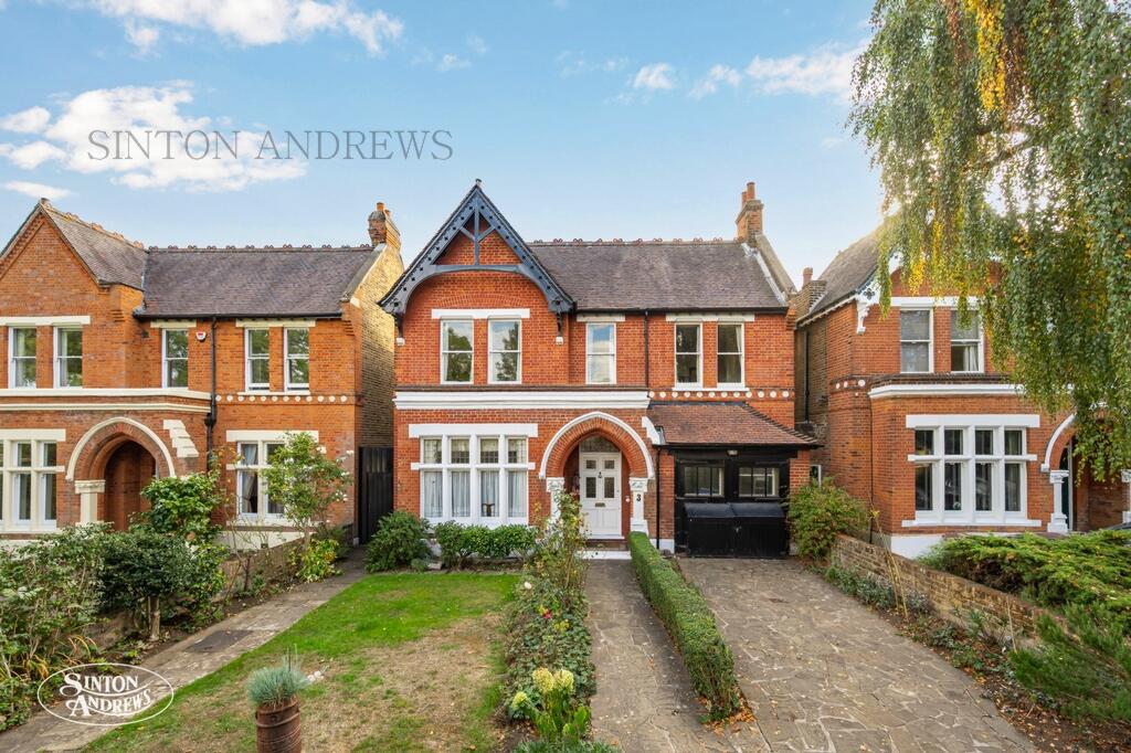 6-bed house on Woodville Gardens, Ealing, W5, £2,900,000