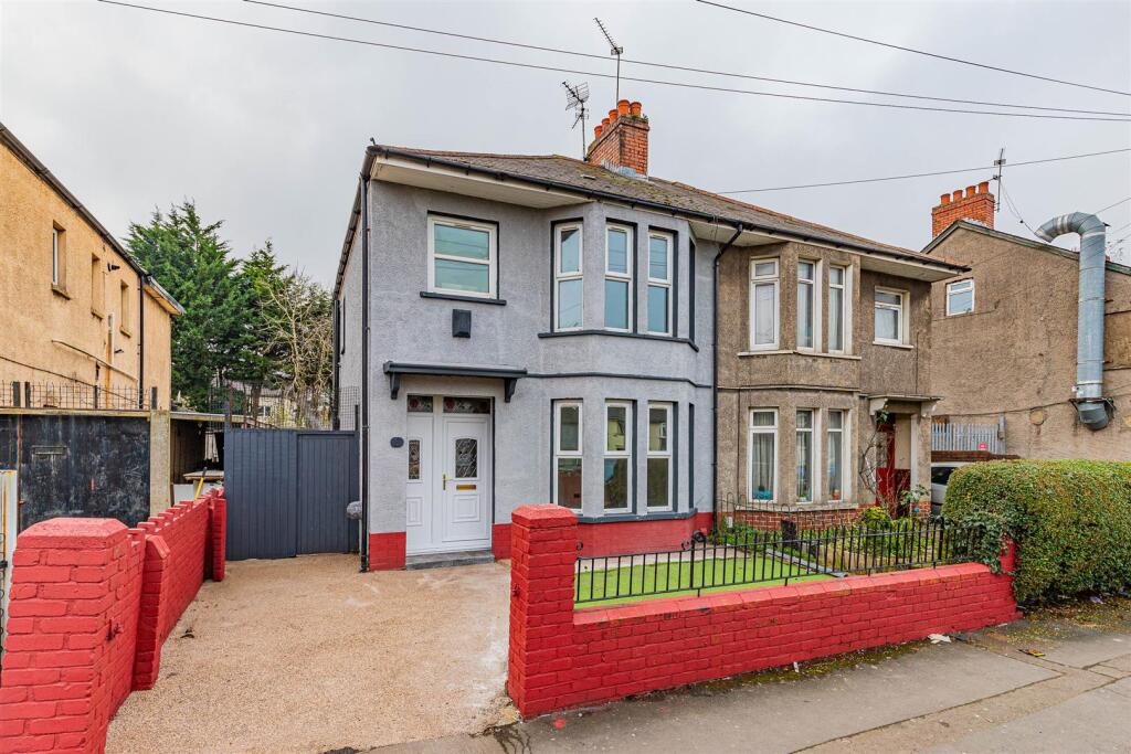 3-bed semi-detached on Storrar Road, Tremorfa, Cardiff, £210,000