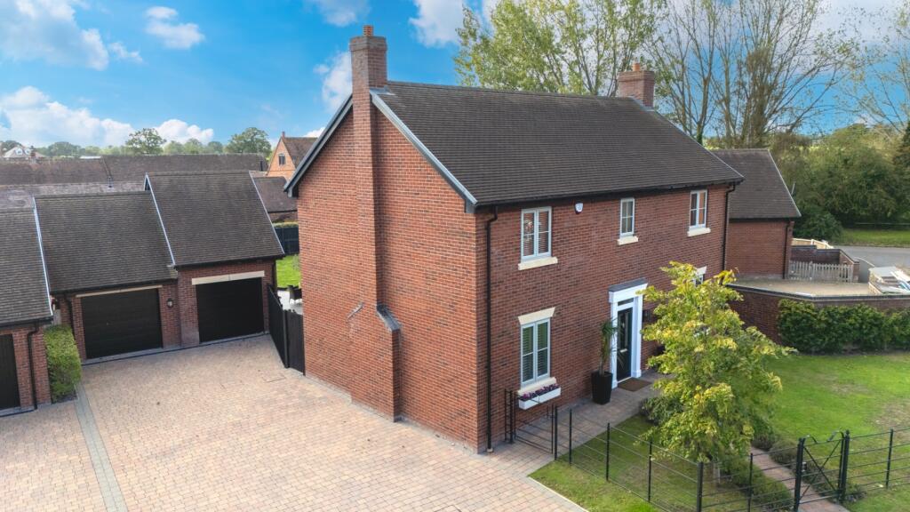 4-bed detached on Rodington Fields, Rodington, Shrewsbury, Shropshire, SY4 4FE, £629,000