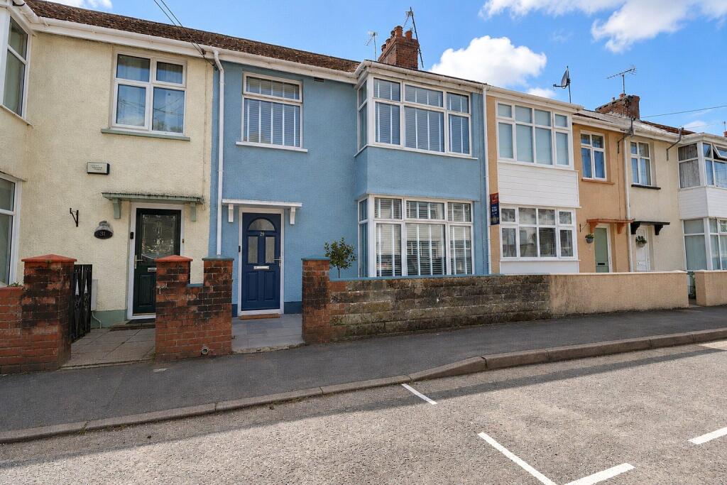 3-bed terraced on Broadfield Road, Barnstaple, Devon, EX32, £230,000