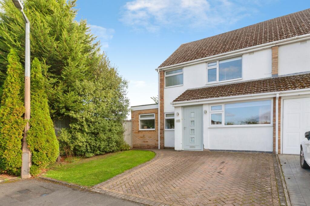 3-bed semi-detached on Croft Close, Wolvey, Hinckley, £325,000