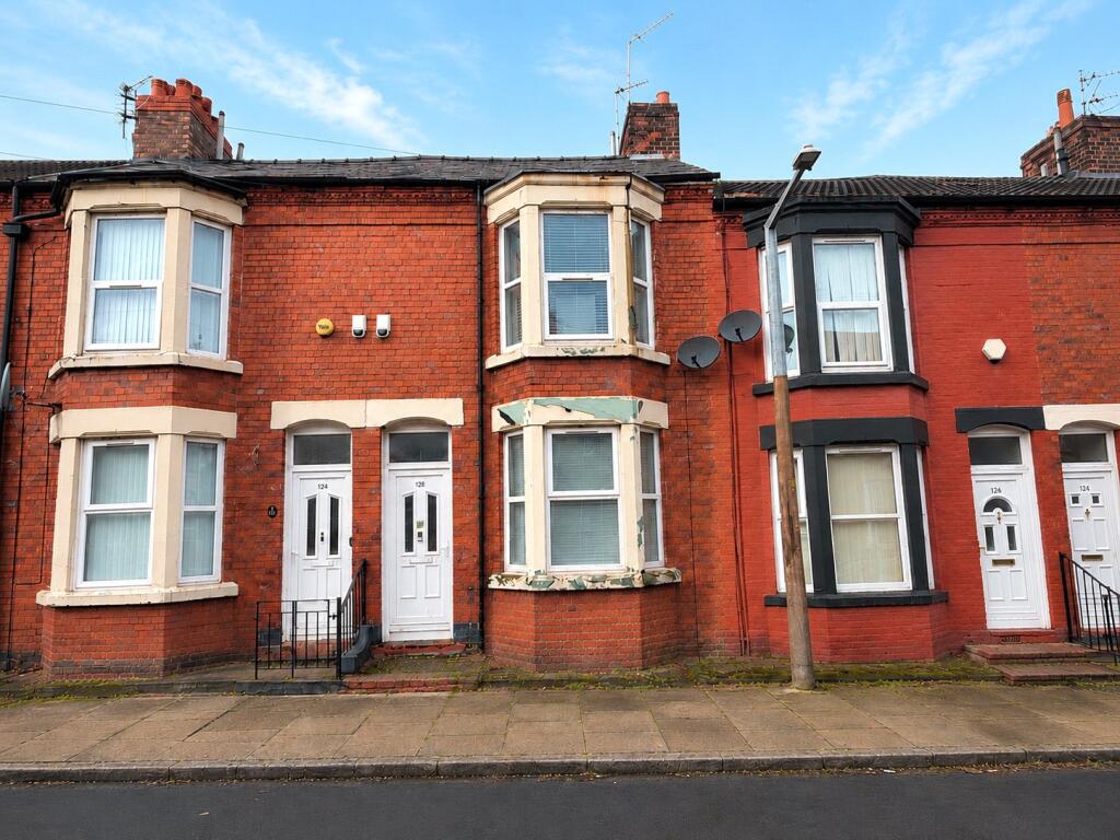 3-bed terraced on Paterson Street, Birkenhead, Merseyside, CH41, £100,000