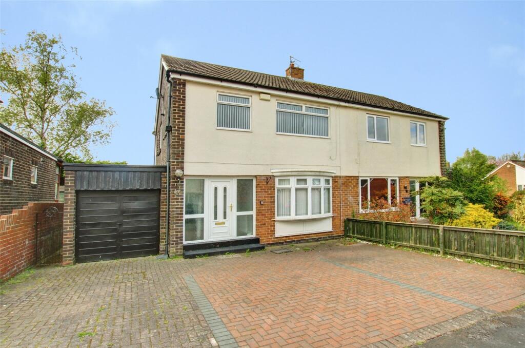 4-bed semi-detached on Monks Crescent, Durham, DH1, £250,000