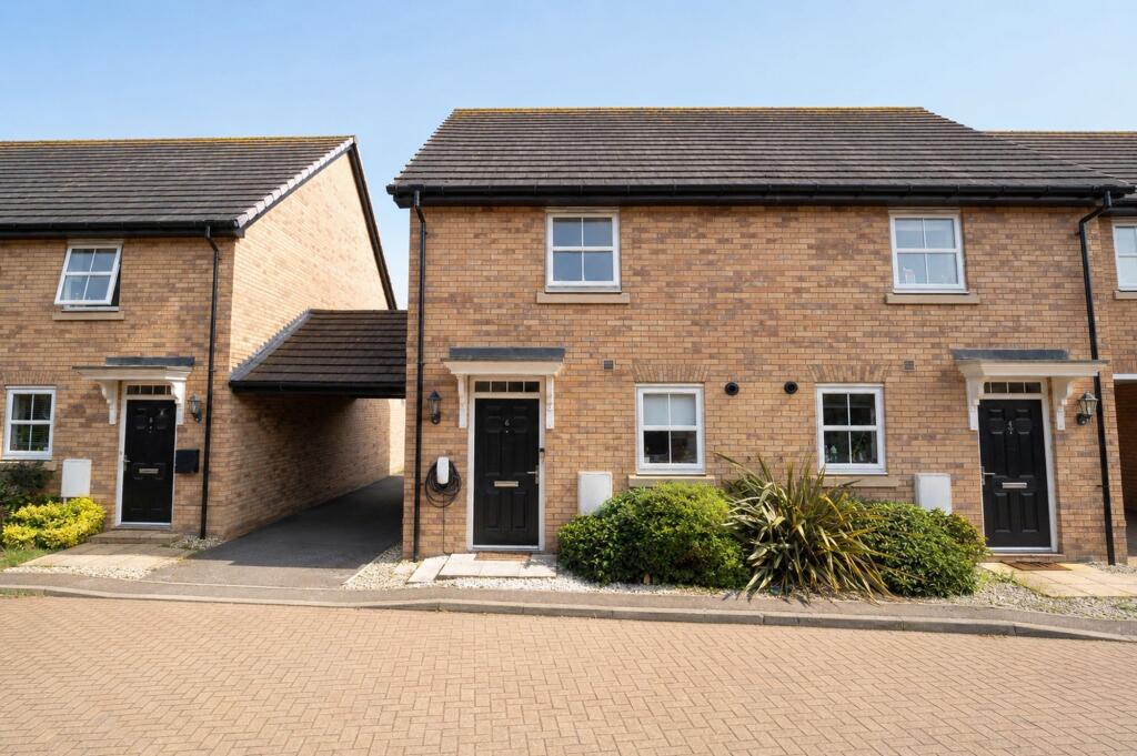 2-bed semi-detached on Brook Springs Grove, Elsenham, CM22, £350,000