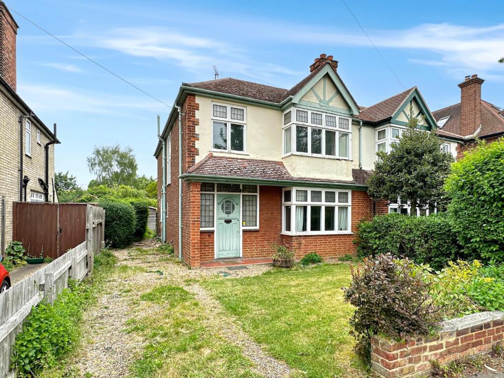 4-bed semi-detached on Gilbert Road, Cambridge, £725,000