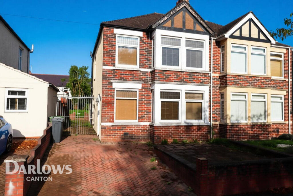 3-bed semi-detached on Cowbridge Road West, Cardiff, £245,000