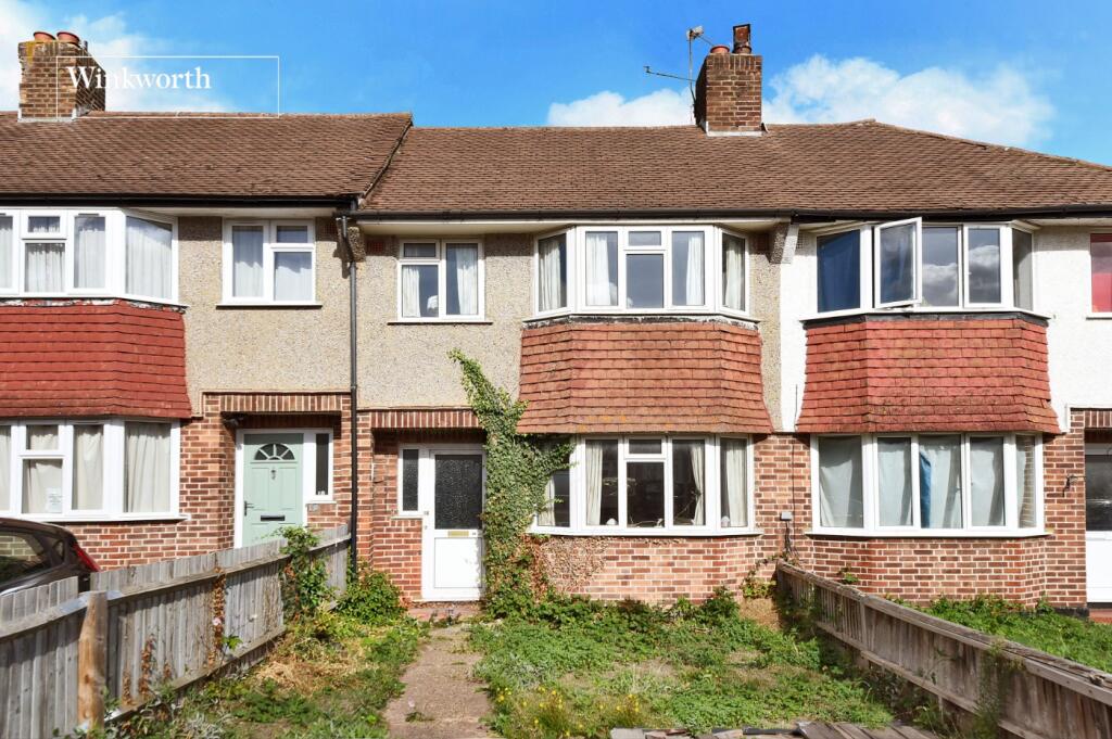 3-bed terraced on Hughenden Road, Worcester Park, KT4, £350,000