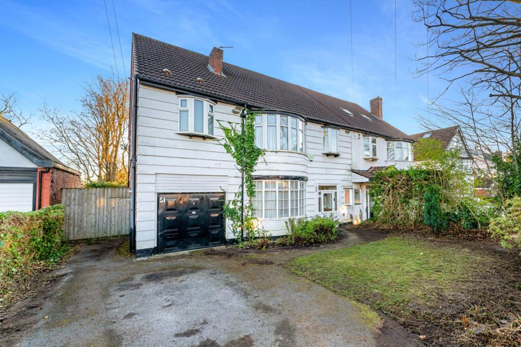 4-bed semi-detached on Brooklands Road, Prestwich, £595,000