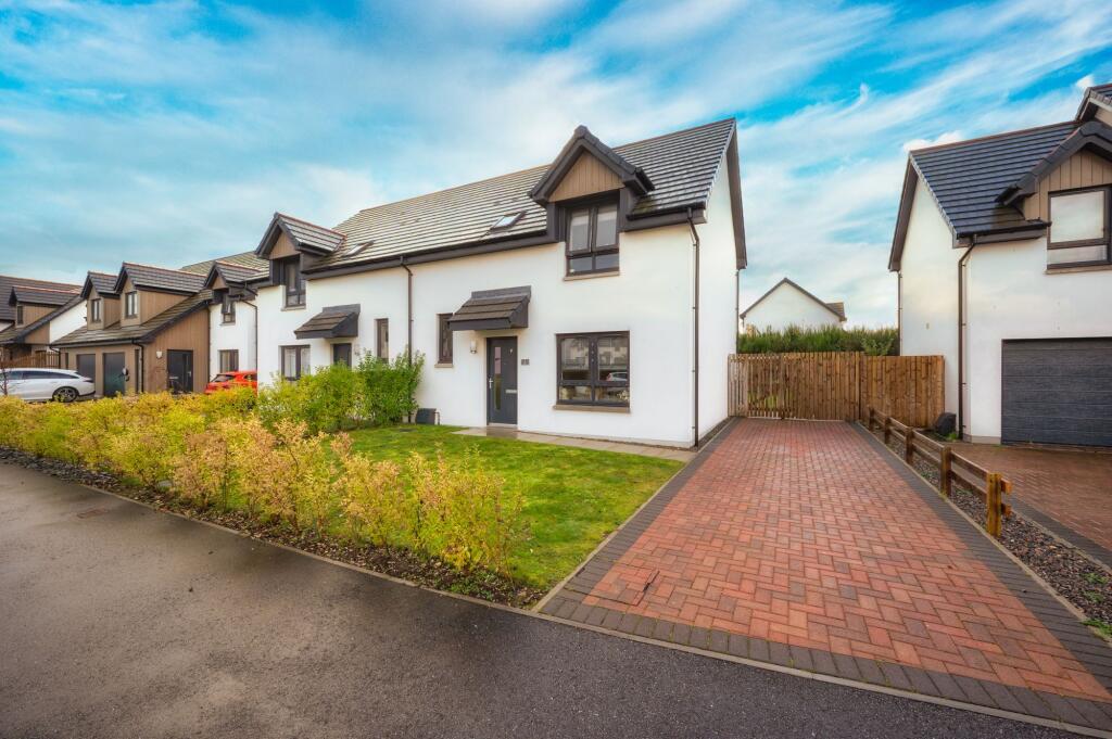 3-bed semi-detached on Burnside, Nairn, IV12, £245,000