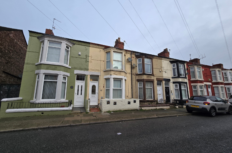 3-bed terraced on Bellamy Road, Bootle, Merseyside, L4, £104,000