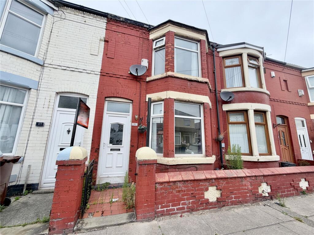 3-bed terraced on Royton Road, Waterloo, L22, £140,000