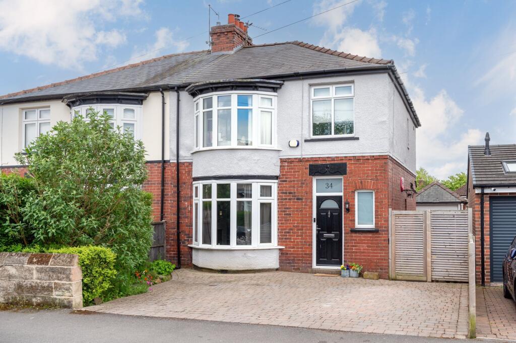 3-bed semi-detached on Hunstone Avenue, Meadowhead, S8, £340,000
