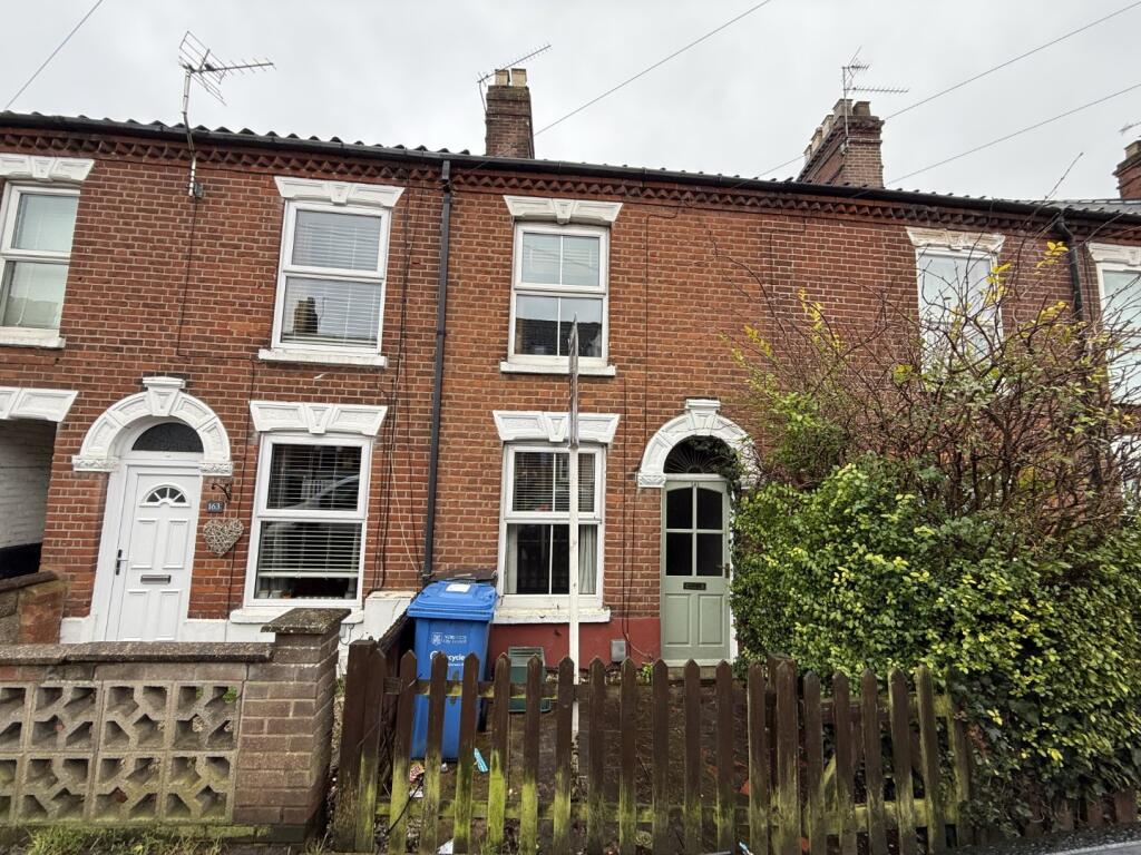 2-bed terraced on 161 Sprowston Road, Norwich, Norfolk NR3 4QQ, £130,000