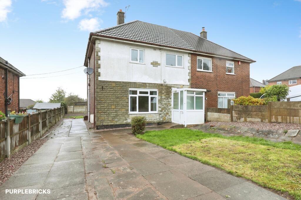3-bed semi-detached on Sandwood Crescent, Stoke-on-Trent, ST3, £165,000