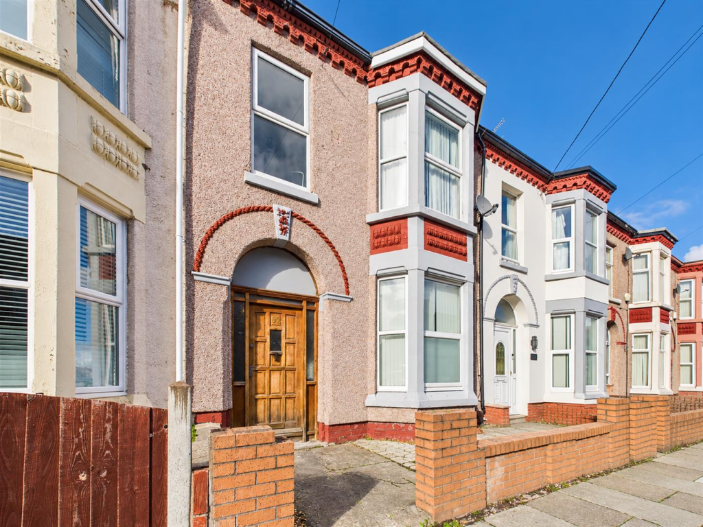 3-bed terraced on Buchanan Road, Wallasey, £150,000