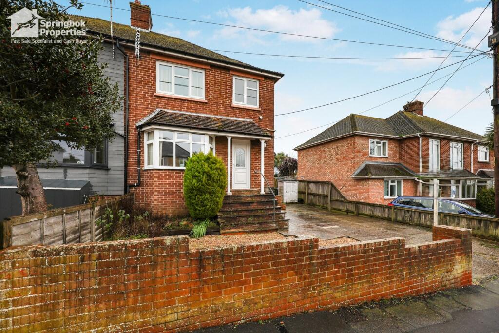3-bed semi-detached on Station Road, St Helens, Ryde, Isle of Wight, £250,000